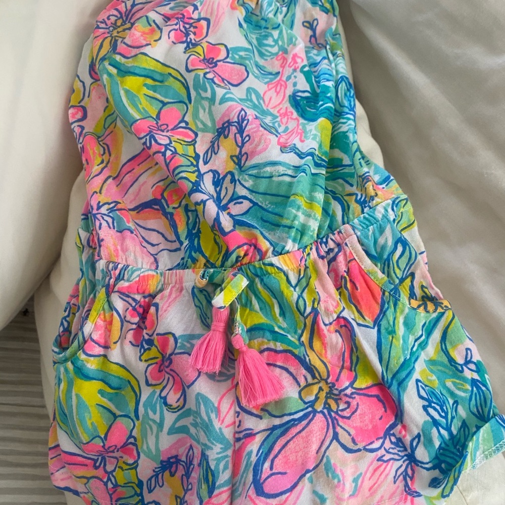 Lily Pulitzer girls romper size 4-5